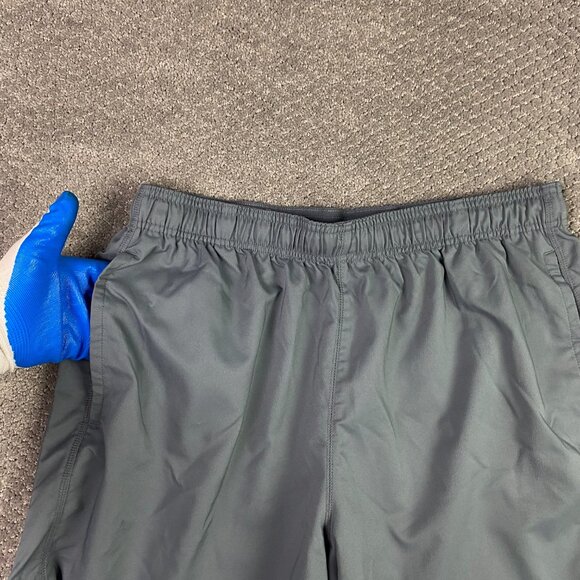 Nike Livestrong Woven Track Pants Baggy Men's XXL Gray Drawstring Jogger Running - Picture 3 of 15